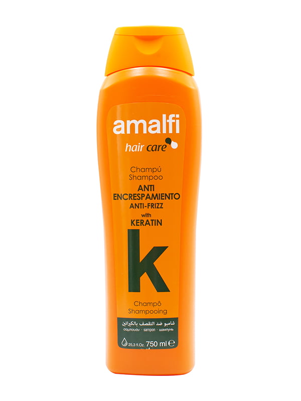 Шампунь Anti-Frizz з кератином 750 мл | 7142893