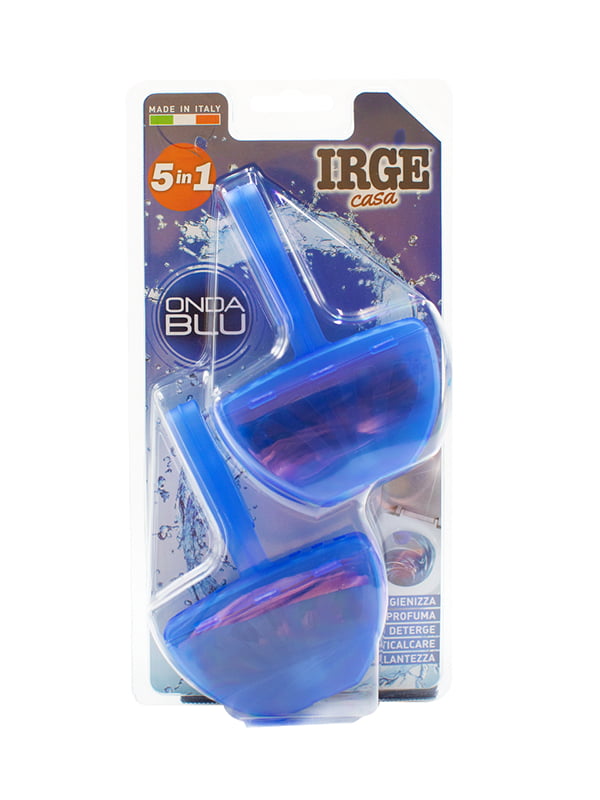 Туалетний блок Irge Fresh Blue 5в1 (2 шт.) | 7142928