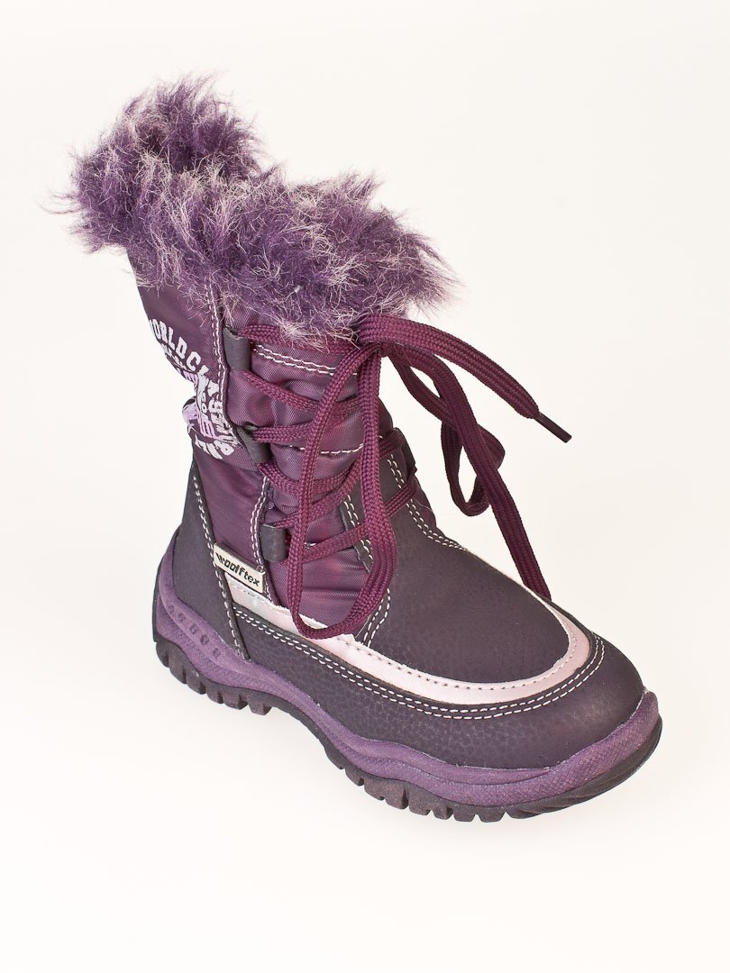 Ботинки фиолетовые | 32693