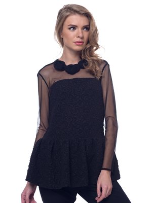 Блуза черная | 1967594