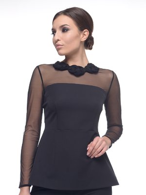 Блуза черная | 2085751