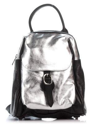 Рюкзак чорно-сріблястий | 2612082