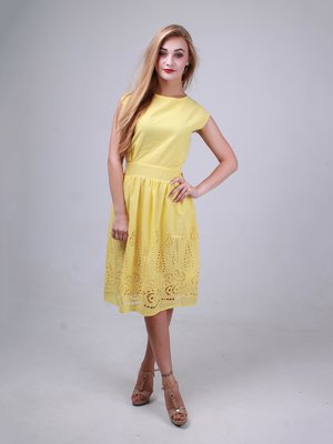 Платье желтое | 2537105