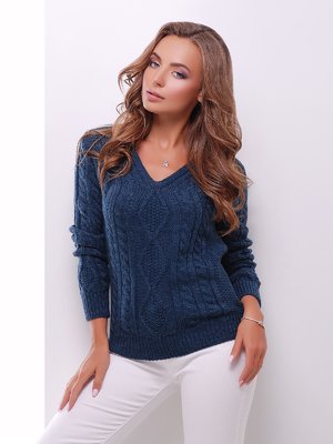 Пуловер синий | 3637787