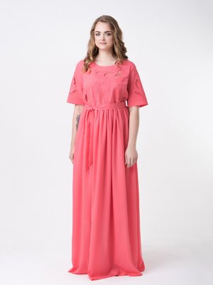 Платье розовое | 3745432