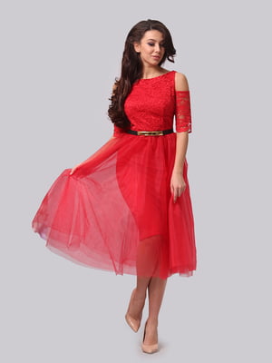 Платье красное | 3961192