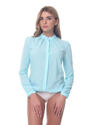 Блуза-боди бирюзовая | 4261160
