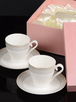 Набор чайных чашек с блюдцами (4 предмета) | 4575867