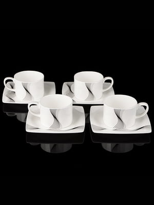 Набір чайних чашок з блюдцями (8 предметів) | 4575918