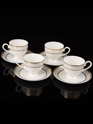 Набор чайных чашек с блюдцами (8 предметов) | 4575920