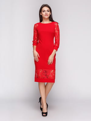 Платье красное | 3863231