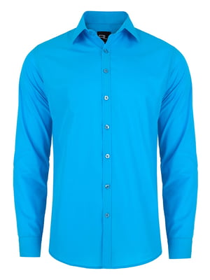 Рубашка ярко-голубая | 4823066
