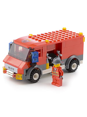 Конструктор — пожарный фургон | 4838014