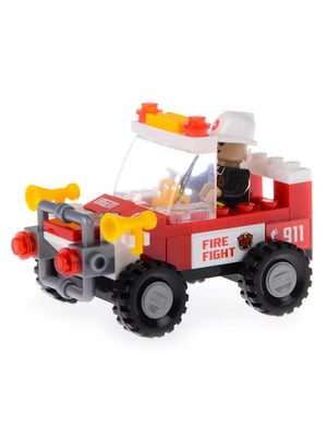 Конструктор — пожарный джип | 4838017