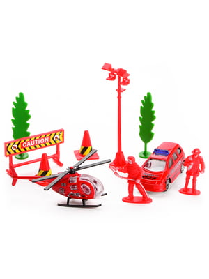 Набір: пожежники, вантажівку, машинки, фігурки | 4838226