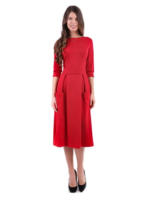 Платье красное | 4885134