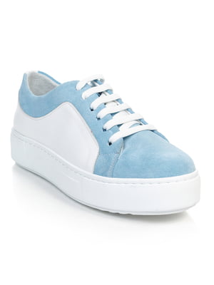Кросівки біло-блакитні | 4874811