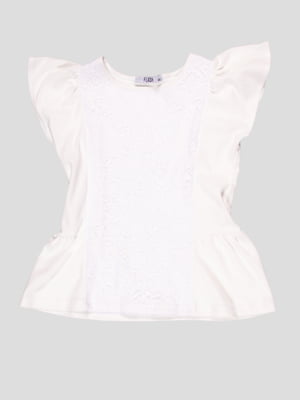 Блуза молочного кольору | 4676832