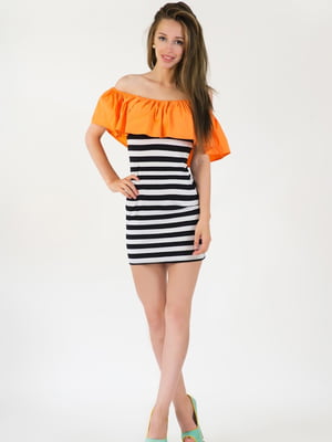 Платье оранжевое | 5035121