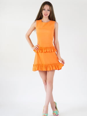 Платье оранжевое | 5035199