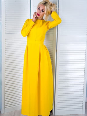 Платье желтое | 5035307