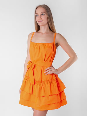 Платье оранжевое | 5126126