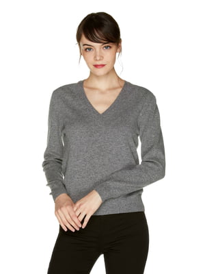 Пуловер серый | 5149690