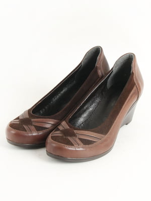 Туфлі темно-коричневі | 5253549