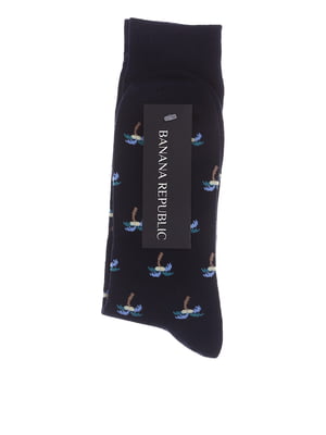 Шкарпетки темно-сині | 5292427