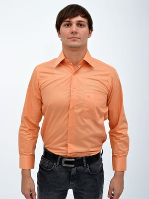 Рубашка персикового цвета | 5299251