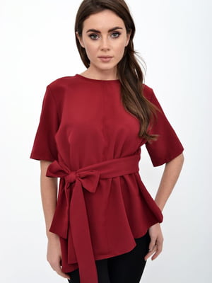 Блуза бордовая | 5306131