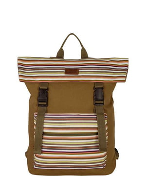 Рюкзак коричневий в смужку | 5311580