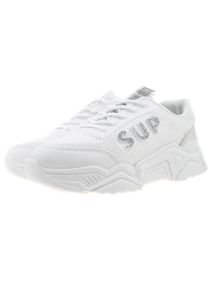 Кросівки біло-сріблясті | 5321901