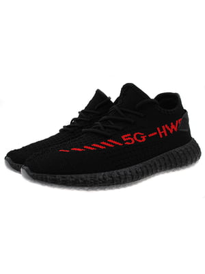 Кросівки чорно-червоні | 5321920