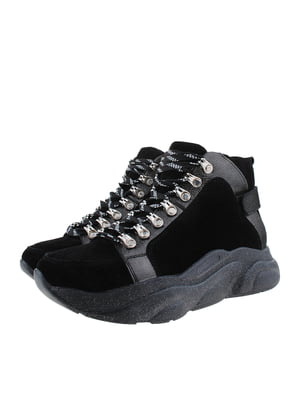 Ботинки черно-никелевого цвета | 5341150