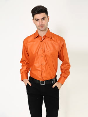 Рубашка оранжевого цвета | 5306356
