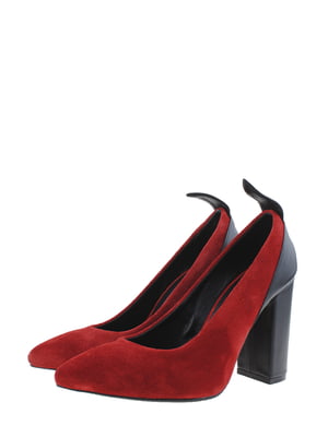 Туфлі червоно-чорні | 5350387
