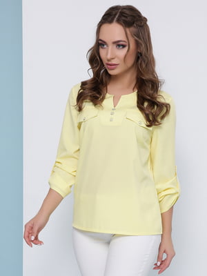Блуза лимонного кольору | 5352841