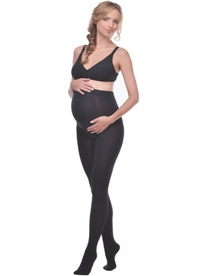 Колготы для беременных черные (250 den) | 5367623
