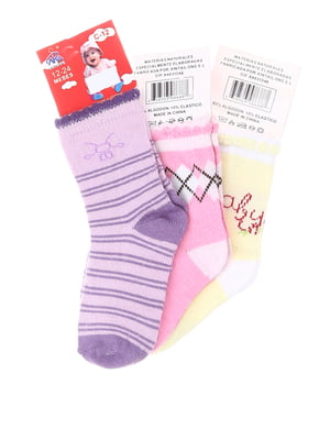 Комплект шкарпеток (3 пари) | 5397537