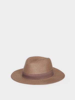 Шляпа коричневая | 5442611