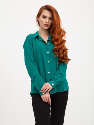 Блуза зеленая | 5445442