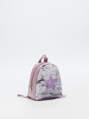 Рюкзак фиолетовый с декором | 5324335