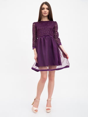 Платье фиолетовое | 5456604