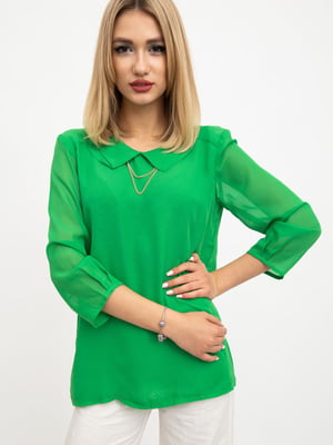 Блуза зеленая | 5461668