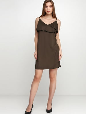 Платье коричневое | 5476813