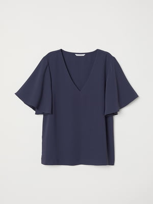 Блуза темно-синяя | 5477594