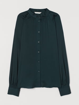 Блуза темно-зеленая | 5477623