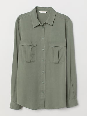 Блуза бледно-зеленая | 5477628