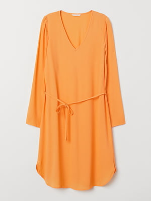 Платье оранжевое | 5477646